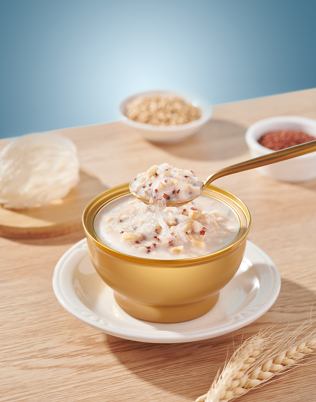 燕窝粥燕麦牛奶口味