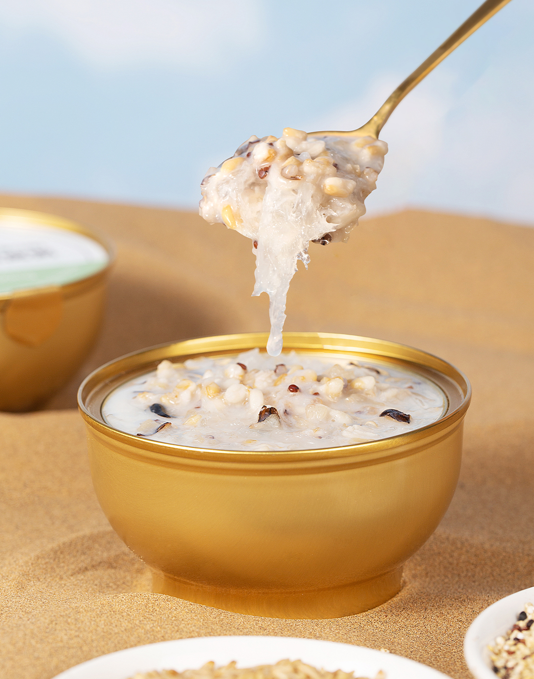 燕窝粥厚椰乳燕麦口味