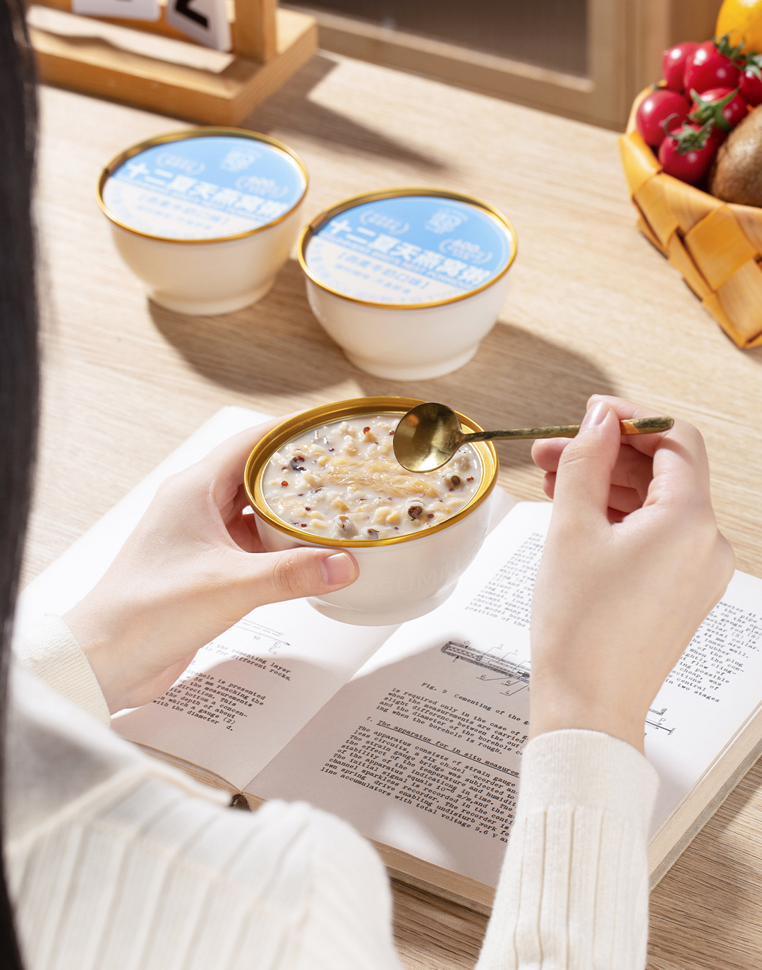 燕窝粥燕麦牛奶口味