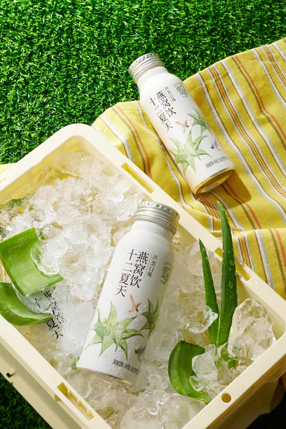 燕窝饮芦荟口味